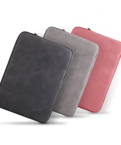 PU Leather Laptop Sleeve Case for 11-15 Inch Devices - Slim and Protective