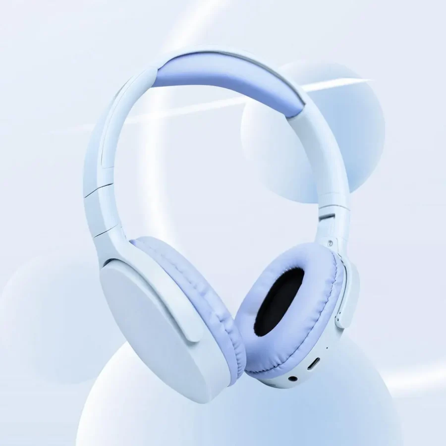 Bluetooth Over-Ear Headphones with Deep Bass and Long Battery Life - Image 4