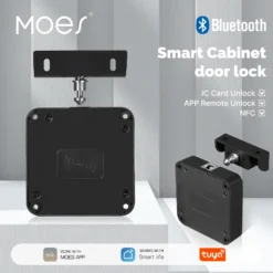 MOES Bluetooth Keyless Smart Lock for Cabinets and Drawers