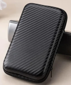 Alternative view of Portable EVA Storage Bag - Zipper Pouch for Mobile Phone Charger and Accessories