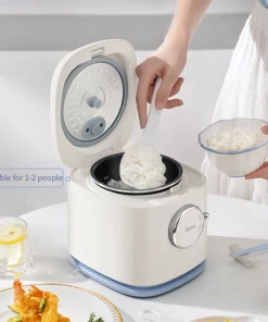 Alternative view of Mini Rice Cooker for 1-2 People - Compact Classical Style