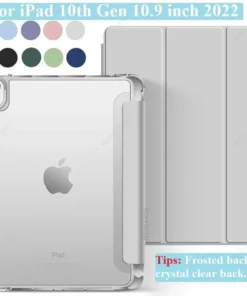 With Pencil Holder Case for iPad A16 2025 Pro11 M4 2024 Air11 M3 M2 iPad Air5 4 10.9 10th 10.2 7 8 9th 5/6th 2017 2018 9.7 10.5