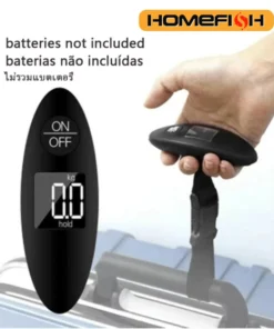 40kg/100g Portable Luggage Scale High Precision Travel Digital Hanging Scales With Webbing belt LCD Digital Electronic Luggage