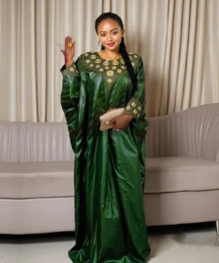 Alternative view of Elegant Plus Size Embroidered Abaya Dress for Women