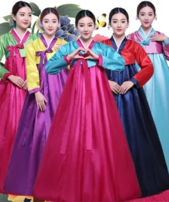 Korean Traditional Hanbok Dress for Women - 10 Colors Available