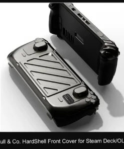 Skull & Co. HardShell Front Cover Bundle GripCase Portable Protective Case StandGrip for Steam Deck LCD/OLED Game Console