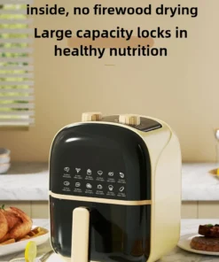 Alternative view of 8.5L Multi-Function Electric Air Fryer - Large Capacity, Oil-Free Cooking