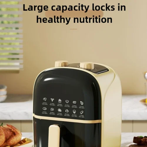 Alternative view of 8.5L Multi-Function Electric Air Fryer - Large Capacity, Oil-Free Cooking
