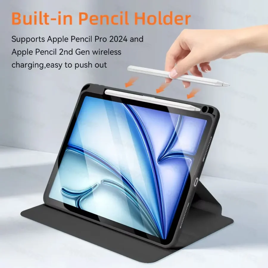 360° Rotation Cover For iPad Air 11 M2 Case for Air 5/4 iPad 10th Gen 10.9in Mini 6 7/8/9th 10.2in Pro 11 12.9 13 Tablet Cover - Image 5