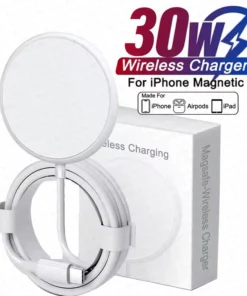 For Apple Magsafes Original 30W Wireless Charger For iPhone 11 12 13 14 15 16 Pro Max X XS XR Plus Fast Charging Magnetic Charge