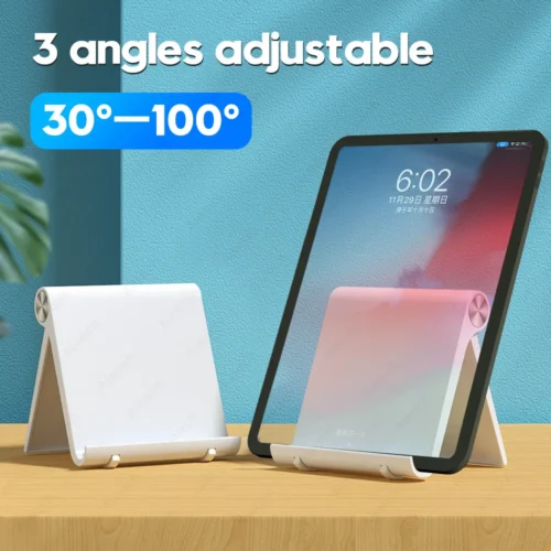 AIEACH Adjustable Tablet and Phone Stand for iPad Pro and iPhone - Desktop Holder