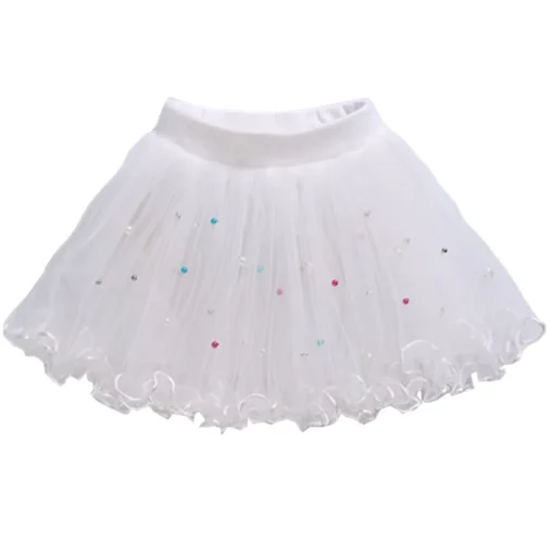 Tutu Skirt for Toddlers - Fluffy Tulle Ballet Dance Skirt for Baby Girls - Image 4