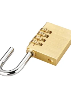 Alternative view of Solid Brass Padlock with Combination Lock for Gym Lockers and Storage Solutions