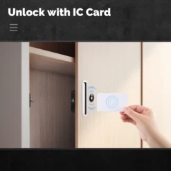 Alternative view of MOES Bluetooth Keyless Smart Lock for Cabinets and Drawers