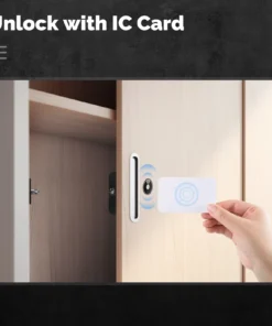 Alternative view of MOES Smart Lock - Bluetooth Keyless Lock for Cabinet and Drawer
