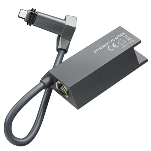 Alternative view of Starlink Ethernet Adapter Rectangle Dish Antenna Satellite USB Internet Powerline Kit for Starlink V2 Satellite Internet GEN2