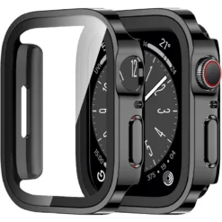 Glass Case with Screen Protector for Apple Watch 42-49mm Models