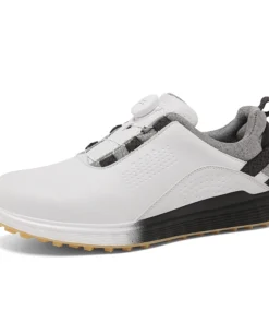 Golf Sneakers Men Waterproof Golfer Sport Shoes Women's Golf Non Slip Golfing Shoes Outdoors Golf Turf Comfortable Walking Shoes