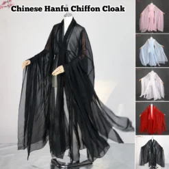 Women's Hanfu Dress - Traditional Ethnic Costume with Elegant Design for Dance and Parties
