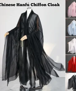 Women's Chinese Hanfu Dress - Traditional Ethnic Costume for Dance and Parties