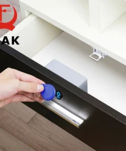 KAK RFID Electronic Cabinet Lock - Keyless Child Safety Lock for Drawers and Doors