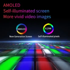 Alternative view of OLED Portable Monitor with 1920x1080p Resolution and Metal Frame for Laptop and Mac