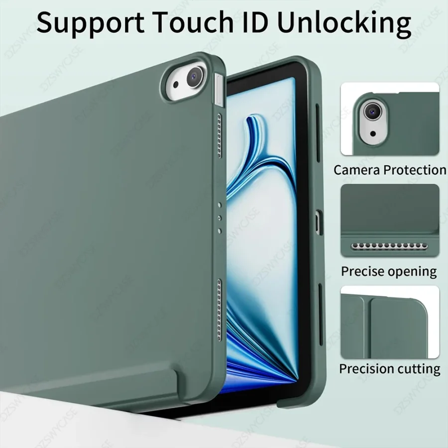 Silicone Case For iPad 10th 10.9 A16 11, Air 10.9 11 M2 M3, 10.2 7/8/9th 9.7 5/6th, mini 5 6 7, Pro 11 M4, Protective Cover - Image 6