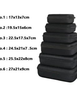 Alternative view of EVA Travel Zipper Storage Bag - Portable Organizer for Outdoor Tools - Multi-Color Set