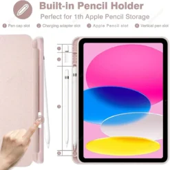 Alternative view of iPad Case with Pencil Slot for 10th Gen, Air 11 & Pro 11 for Students and Professionals