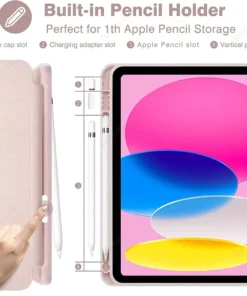 Alternative view of Pencil Slot Funda Case iPad 10th Generation iPad Air11 2025 2024 M3 M2 iPad Pro11 M4 iPad Air4 5 10.9 A16 7 8 9th 10.2 10.5 9.7