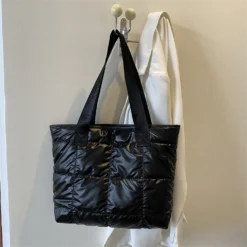 Alternative view of Fashion Tote Handbags with Large Capacity and Quilted Design for Office Work