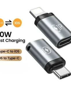 Alternative view of USB Cable Converter Lightning To USB C Adapter 20W Ios to Type-C Adaptador for IPhone 15 14 13 Pro Max Huawei Xiaomi Samsung