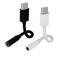 USB Type-C to 3.5mm Headphone Adapter with Universal Digital Chip for iPhone 15 and Samsung Galaxy S22 S21 S20