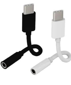 USB Type-C to 3.5mm Headphone Adapter, Universal Digital Chip USB C to Aux Cable for IPhone 15 16 Samsung Galaxy S22 S21 S20