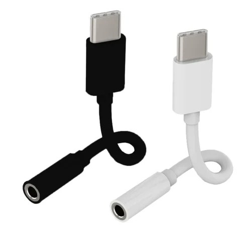 USB Type-C to 3.5mm Headphone Adapter, Universal Digital Chip USB C to Aux Cable for IPhone 15 16 Samsung Galaxy S22 S21 S20