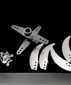 Alternative view of Chopper Blade for Chickens, Ducks, Geese, and Pigs – Fruit and Vegetable Cutting Machine, Grass Shredder