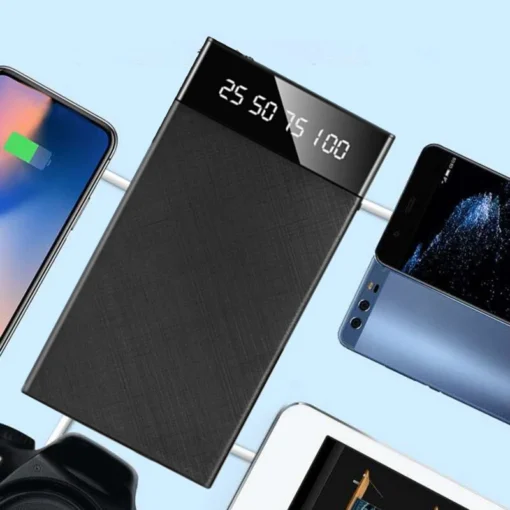 Car Jump Starter with USB Port and LED Light, 10000mAh Emergency Power Supply - Image 4