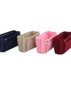 Alternative view of Multifunction Insert Makeup Bag Women Travel Inner Purse Cosmetic Bags For Ladies Portable Storage Organizer Tote 2024