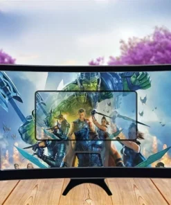 3D HD Magnifier Large Screen Amplifier Curved Screen 12 Inch Mobile Phone Screen Magnifier Smartphone Video Amplifier Holder