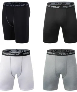 Men Bodybuilding Shorts Fitness Workout Inseam Gym Knickers Male Muscle Alive Elastic Compression Tights Skinny Leggins Hombre