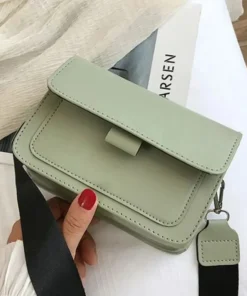 Crossbody Bag PU Leather Fashion Bags for Women Travel Handle Handbag Fashion Shoulder Messenger Bag Ladies Small Flap Bag