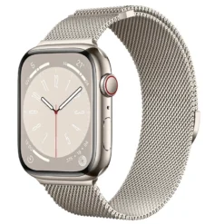 Alternative view of Metal Milanese Strap with Magnetic Closure for Apple Watch Series Ultra3/2 and Other Models
