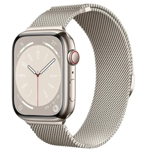 Metal Milanese Strap with Magnetic Closure for Apple Watch Series Ultra3/2 and Other Models - Image 2