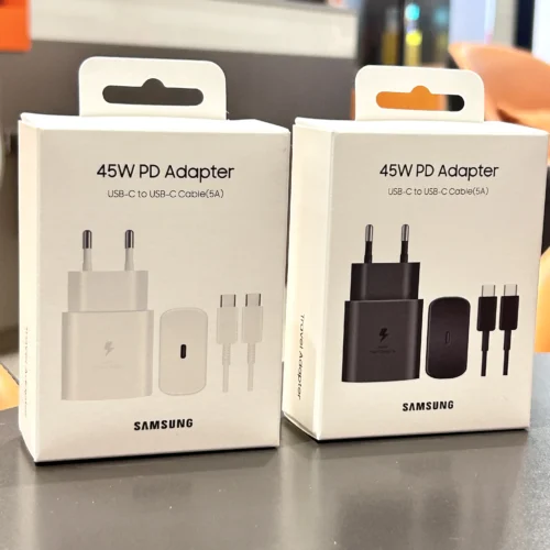 Samsung 45W Super Fast Charging PD Charger with 5A Type-C Cable