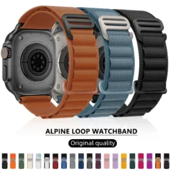 Alpine Strap for Apple Watch - Comfortable Fabric Band for 45mm and 49mm Models