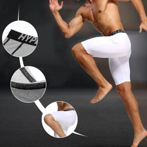 Men's Compression Shorts for Summer Training and Gym Fitness Activities - Image 5