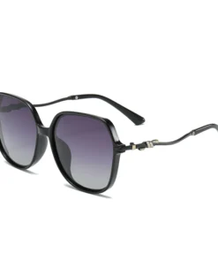 New Fashion Polarized Sunglasses Large Frame Women's Sunscreen Adult High-End Feeling Shades Trendy Ladies Eyewear