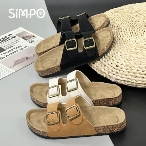 Comfortable Slip-On Beach Sandals for Women and Men - 2024 Designer Outdoor Footwear
