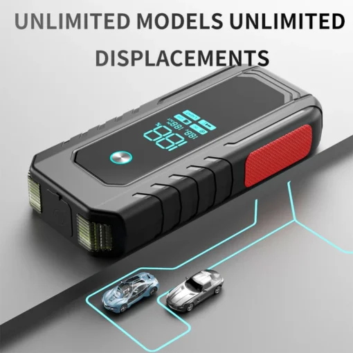 Car Jump Starter Power Bank with Dual PD140W Fast Charging for Vehicles and Devices - Image 3