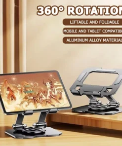 Alternative view of Adjustable 360° Rotatable Tablet Stand for 4.7-12 Inch Devices